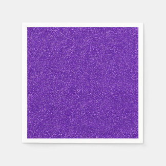 Serviette En Papier Créez votre propre Parties scintillant violette