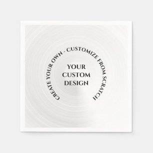 Serviette En Papier Créez votre propre personnalisation