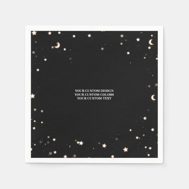 Serviette En Papier Créez votre propre personnalisation personnalisée (Devant)