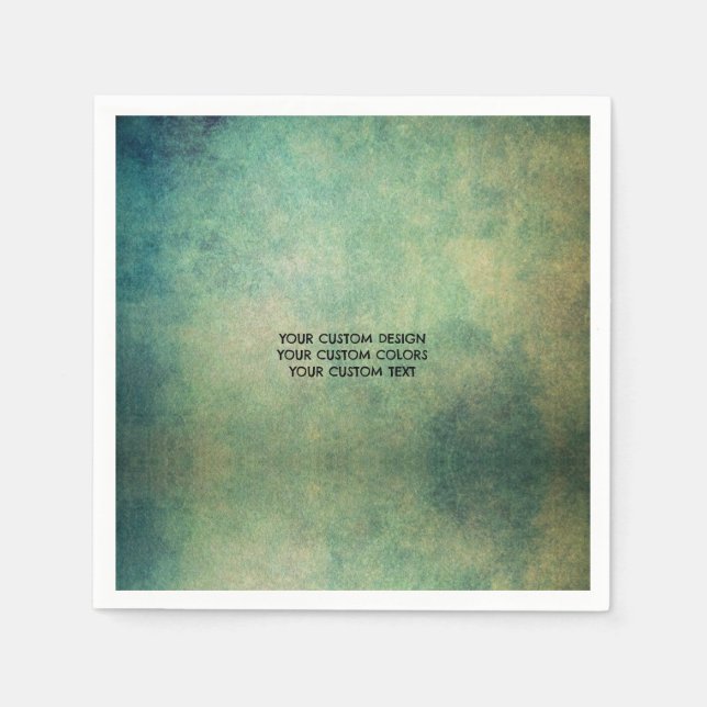 Serviette En Papier Créez votre propre personnalisation personnalisée (Devant)