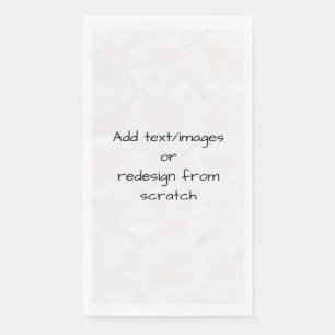Serviette En Papier Créez Votre Propre Personnalisé