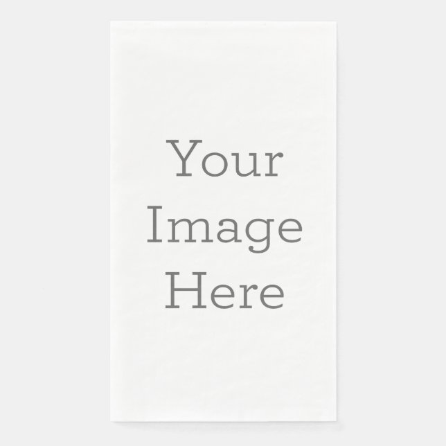 Serviettes en papier, Serviette rectangulaire (Devant)