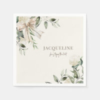 Crème personnalisée Attache la douche à noeud