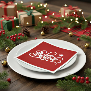 Serviette En Papier Croire