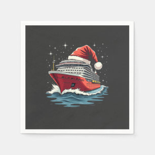 Serviette En Papier Croisière familiale Croisière Navire Correspondanc