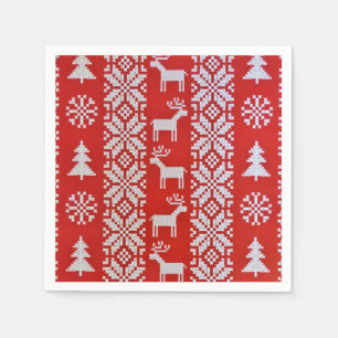 Serviette En Papier Croix de Noël