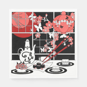 Serviette En Papier Cuisine japonaise