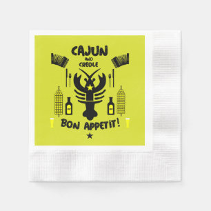 Serviette En Papier Cuisines Cajun et Créole