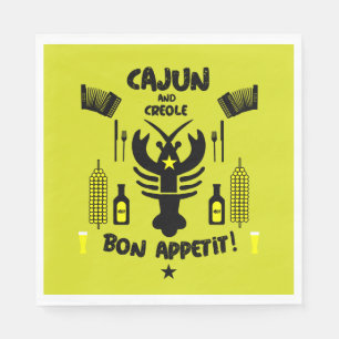 Serviette En Papier Cuisines Cajun et Créole