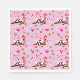 Serviette En Papier Cupide Basset Hound