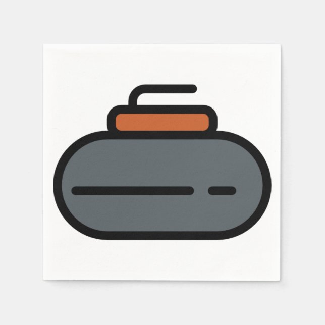 Serviette En Papier curling (Devant)