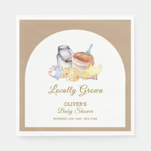 Serviette En Papier Cute Cultivé localement Baby shower de souris de p