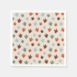 Serviette En Papier Cute Dinosaur Anniversaire