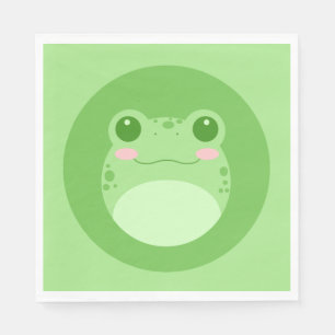 Serviette En Papier Cute Petite Grenouille