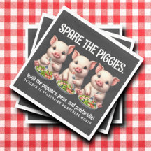 Cute Spare Piggies Manger Salades