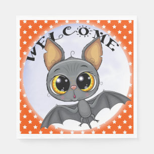 Serviette En Papier Cutie Kitty Bat
