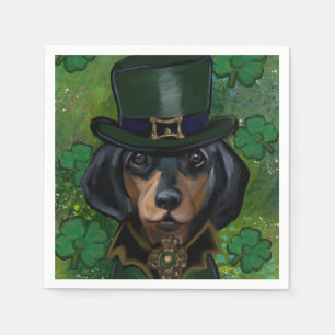 Serviette En Papier Dachshund