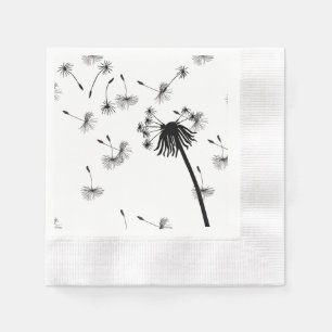 Serviette En Papier Dandelion souhaite des serviettes par Lighthouse R