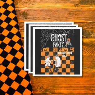 SERVIETTE EN PAPIER DANSE D'HALLOWEEN 