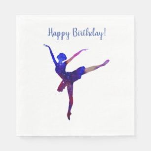 Serviette En Papier Danseur de Ballerina
