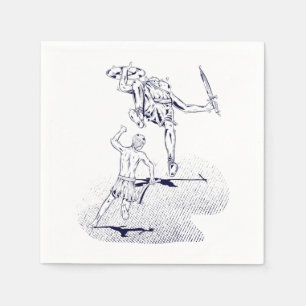 Serviette En Papier David et Goliath