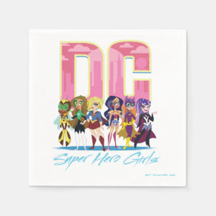 Serviette En Papier DC Super Hero Girls Lineup