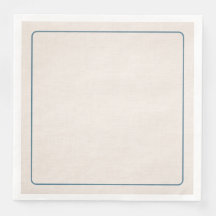 Serviette en papier de style lin pour Seder de Pâq