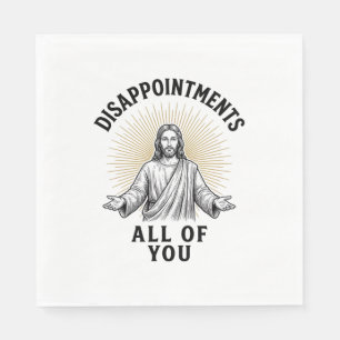 Serviette En Papier Déceptions Vous Tous Tee-shirt Religieux Vintage
