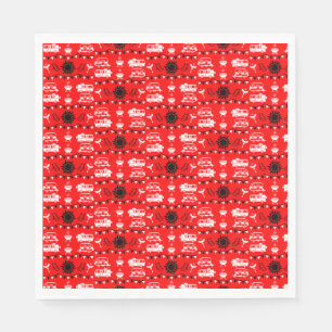 Serviette En Papier Décor camping Caravan