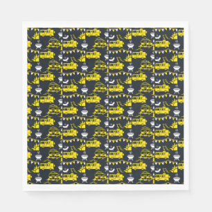 Serviette En Papier Décor camping Caravan