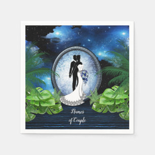 Serviette En Papier Décor Mariage Galaxy-Portal