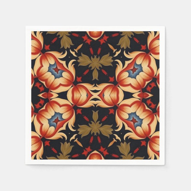 Serviette En Papier Découpage 39 (Devant)