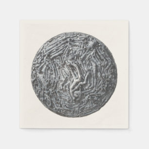 Serviette En Papier Découpes de boîte : Lune