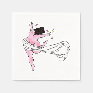 Serviette En Papier Déesse Whimsical