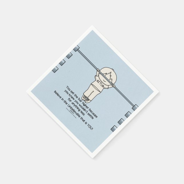 Serviette En Papier Définir la barre supérieure (Coin)