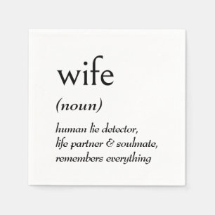 Serviette En Papier Définition du dictionnaire pour FEMME