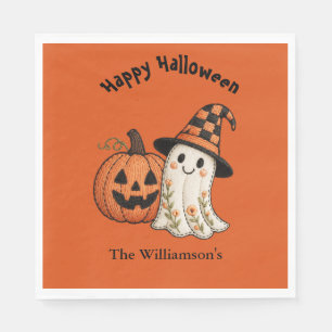 Serviette En Papier Déguisement de fête d'Halloween mignon pour enfant