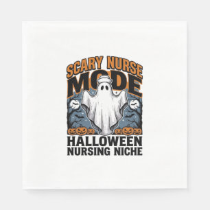 Serviette En Papier Déguisement d'infirmière effrayante Halloween Chem