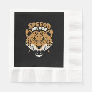 Serviette En Papier Démon de la vitesse