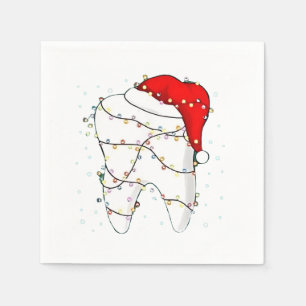 Serviette En Papier Dental Christmas Dunny Dentist Holiday