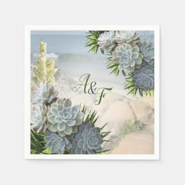 Serviette En Papier Des teintes succulentes de serviettes de bleus pâl