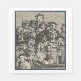 Serviette En Papier Des universitaires à une conférence (par William H