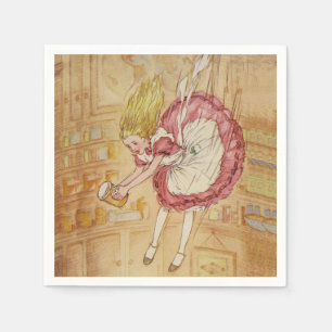 Serviette En Papier Descente du trou de lapin