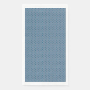 Serviette En Papier Design bleu ardoise