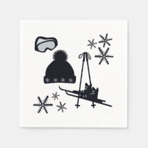 Design de neige de différents objets