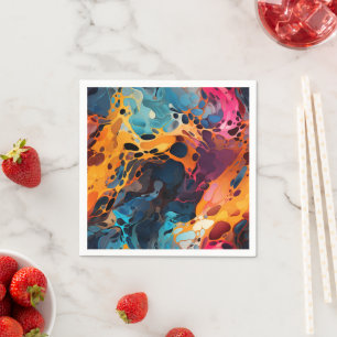 Serviette En Papier Designs d'art