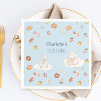 desserts mouton bleu mignon anniversaire de enfant