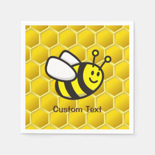 Serviette En Papier Dessin sur les abeilles