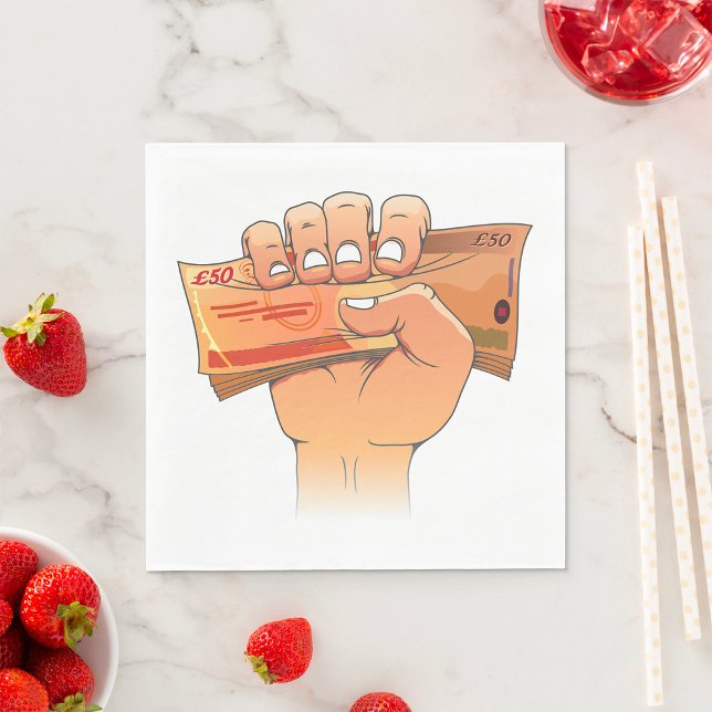 Serviette En Papier Détenir de l'argent (Créateur téléchargé)