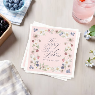 Serviette En Papier Deux Berry Sweet Babies Wild Berry & Flowers Douch